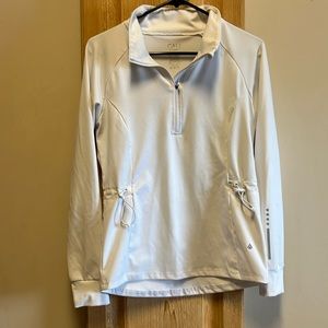 Calia sport white 1/4 zip athletic top